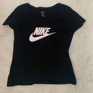Black and White Nike Tee